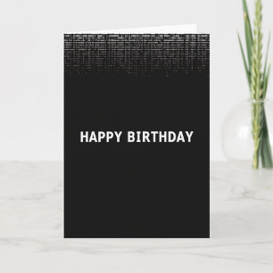 Cartão de Aniversário Code Stream