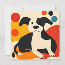 Cartão de aniversário com Design de papoila colori