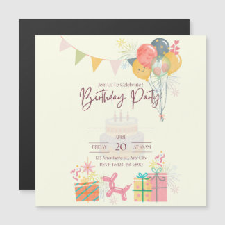 Cartão de Aniversário Cozy