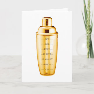 Cartão de aniversário da bandeira de ouro