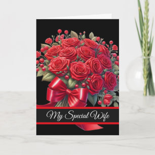 Cartão de Aniversário da Esposa