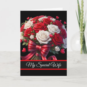 Cartão de Aniversário da Esposa