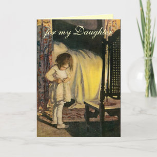 Cartão de aniversário da filha