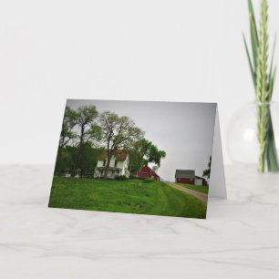 Cartão de aniversário da Laura Ingalls Wilder Farm