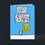 cartão de aniversário da mãe<br><div class="desc">um cartão insolente para sua mãe</div>