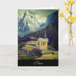 Cartão de aniversário da Niece