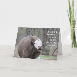 Cartão De Aniversário Da Ol'Bess