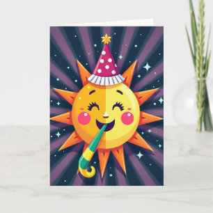 Cartão de Aniversário da Orbe Jubilante