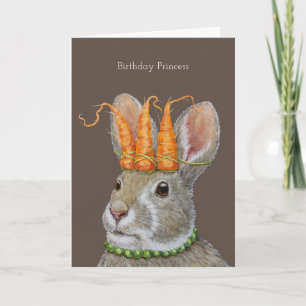 Cartão de aniversário da Princesa