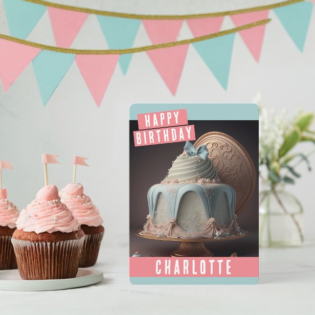 Cartão de aniversário da Princesa (Criador carregado)