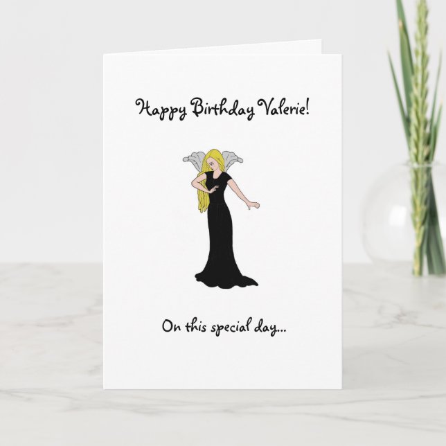 Cartão de aniversário da sobrinha (Frente)