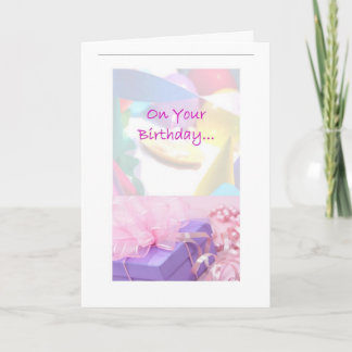 Cartão de aniversário da sociedade do alivio