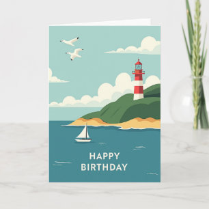 Cartão de Aniversário da Torre Costeira