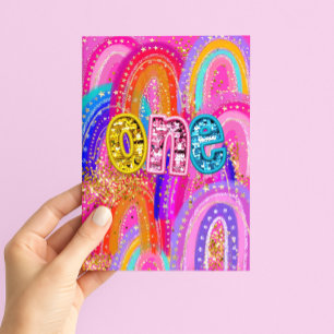 Cartão de Aniversário de 1º Aniversário para Menin