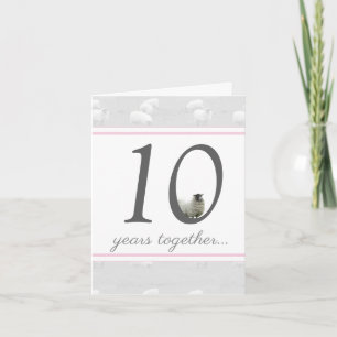 Cartão de aniversário de 10 anos engraçado para ma