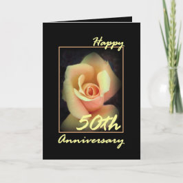 Cartão de Aniversário de 50 Anos de Casamento com