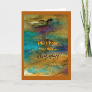 Cartão de Aniversário de 70 Humorístico