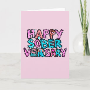 Cartão de aniversário de AA com envelope 5x7