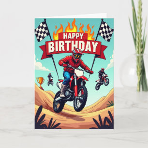Cartão de Aniversário de Ação