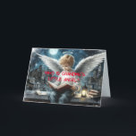 CARTÃO DE ANIVERSÁRIO DE ANGEL GRANDSON DA AVÓ<br><div class="desc">Este é o cartão de aniversário perfeito para seu neto angélico.</div>