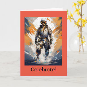 Cartão de aniversário de animação, cartão de anive