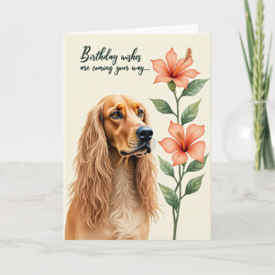 Cartão de Aniversário de Animal de Estimação Atenc