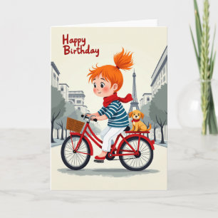 Cartão de Aniversário de Aventura Urbana