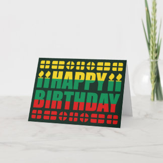 Cartão de Aniversário de Bandeira Lituânia