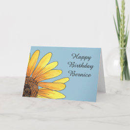 Cartão de aniversário de Bernice