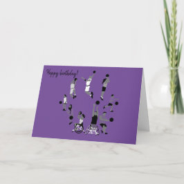 Cartão de Aniversário de Bola de Designs de Divers