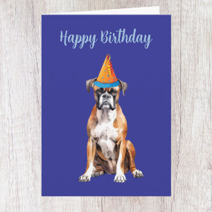 Cartão de Aniversário de Cachorro Cachorro