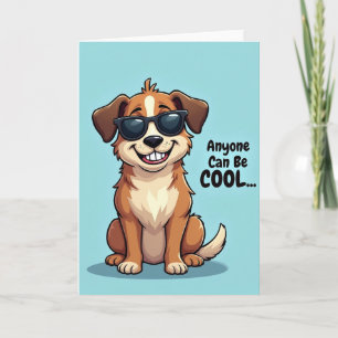 Cartão de Aniversário de Canino Legal