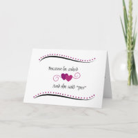 Cartão de Aniversário de Casamento de 1 Ano Person