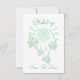 Cartão de Aniversário de Casamento Save The Date B