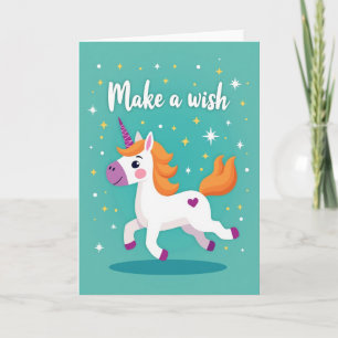 Cartão de Aniversário de Cavalo Caprichoso