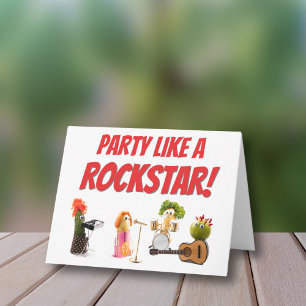 Cartão de aniversário de comida divertida trocadil