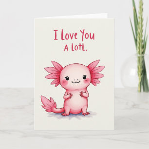 Cartão de Aniversário de Criatura Rosa Doce