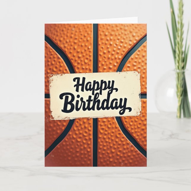 Cartão de Aniversário de Dia de Jogo (Frente)