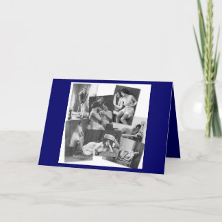 Cartão de aniversário de Femme Fatale