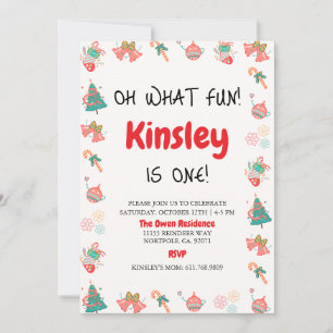 Cartão de Aniversário de Foto de Natal