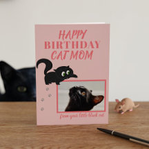 Cartão de Aniversário de Foto Pet Personalizado do