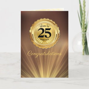 Cartão de aniversário de funcionário do ano person