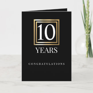 Cartão de aniversário de funcionário UNIVERSAL de