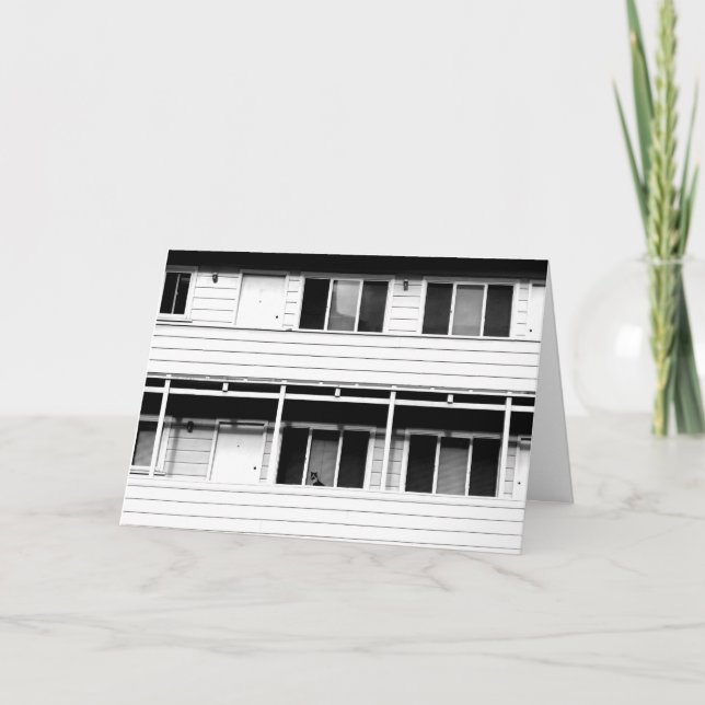 Cartão de aniversário de Gatinho Faraway (Frente)