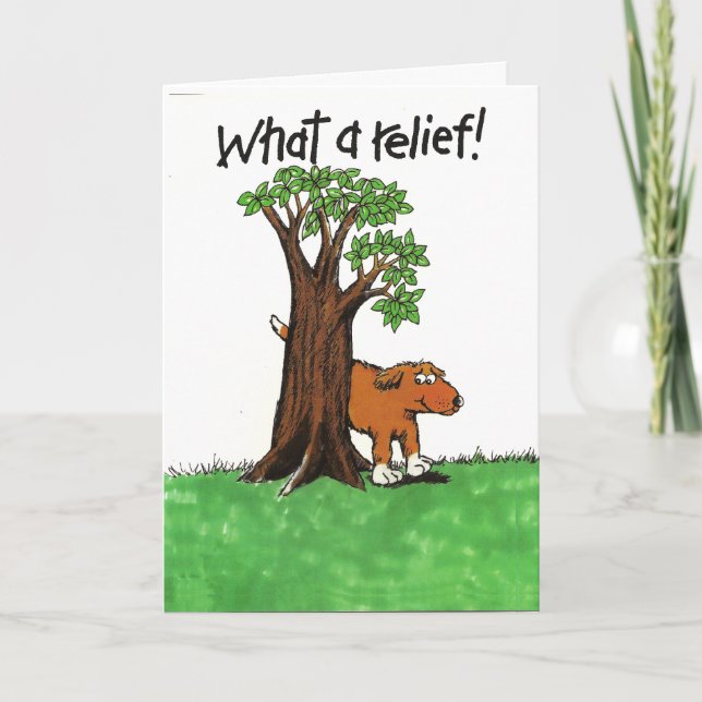 Cartão de aniversário de Humorus (Frente)