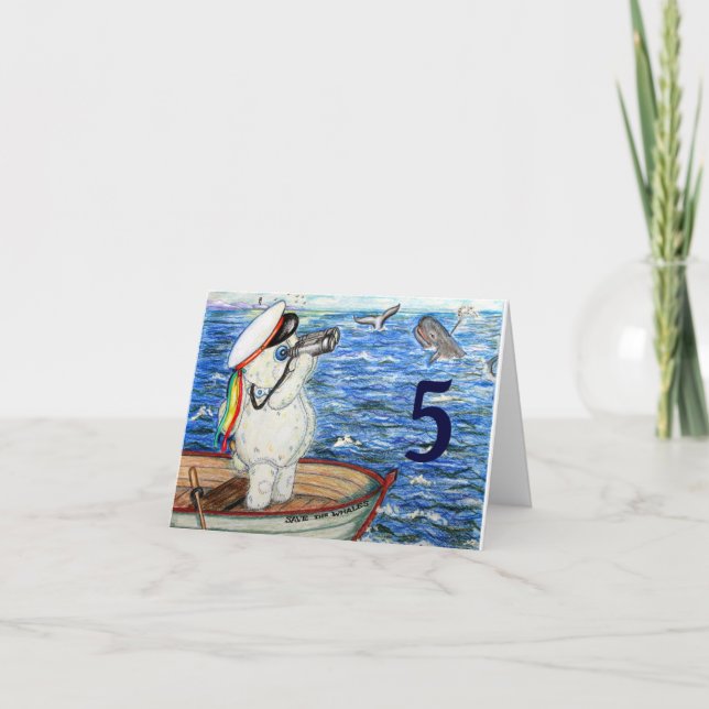 Cartão de Aniversário de Idade (Frente)