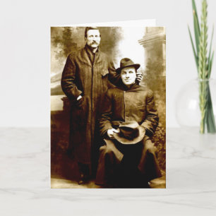 Cartão de Aniversário de Imagem Vintage Engraçado