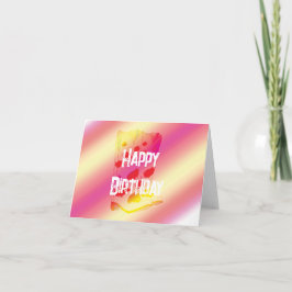 Cartão de aniversário de inicialização escoot