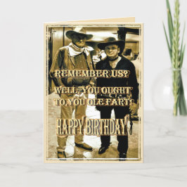 Cartão de aniversário de Larry