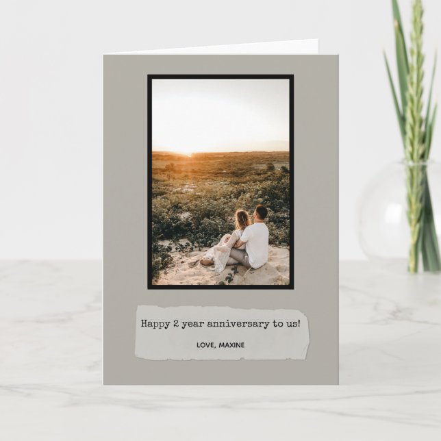 cartão de aniversário de longa distância que te am (Frente)